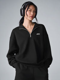 Lara-Half Zip Sweatshirt