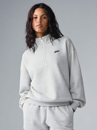 Lara-Half Zip Sweatshirt