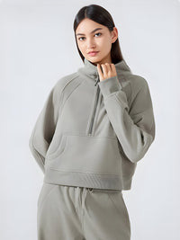 Talia-Fleece Zip Pullover